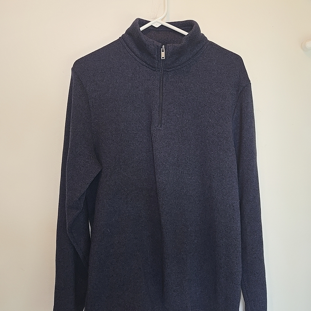 Old Navy Blue Zip Up Sweater